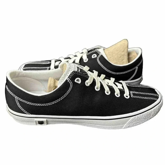 K-SWISS 92925095 CLEAN LAGUNA LOW  (M) Black/White Textile Lifestyle Shoes - Picture 9 of 16